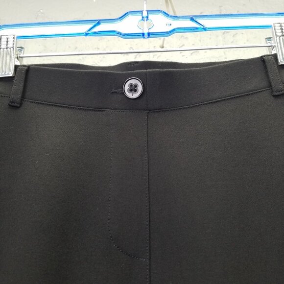 Betabrand Classic Dress Pant Yoga Petite 1X XL Bootcut Black Pull On Faux Pocket - Picture 6 of 15